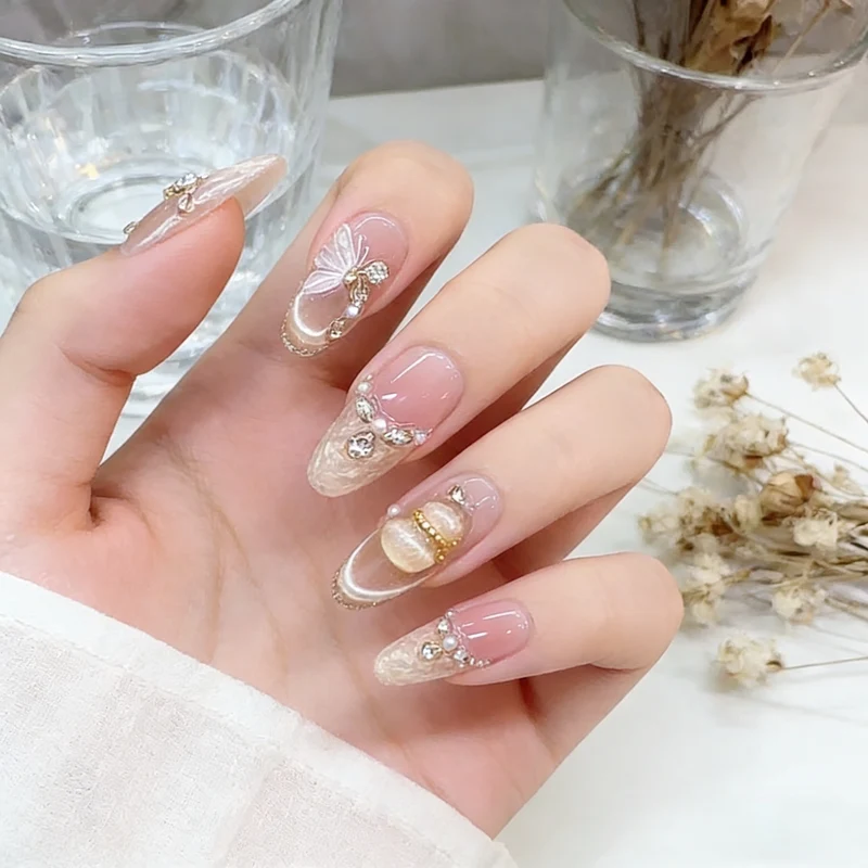 Luxus Dekorative Druck-Nagelkunst Set Karnz