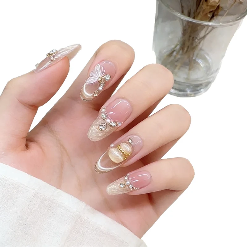 Luxus Dekorative Druck-Nagelkunst Set Karnz