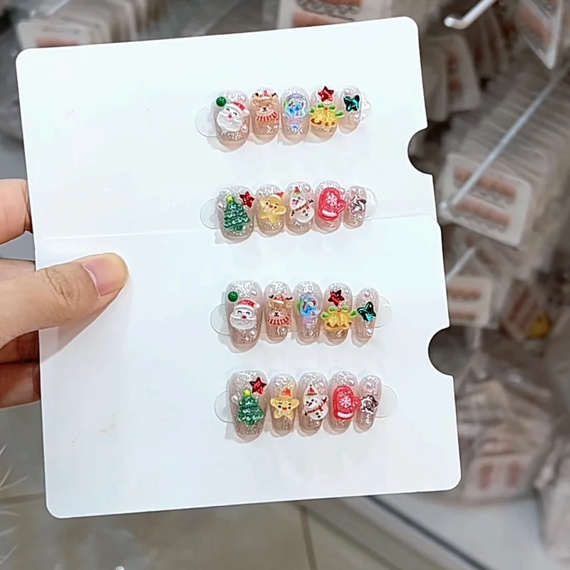 Urlaubs-Themen Press-On Nagelkunst Kollektion Karnz