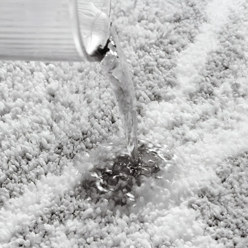 Marmor Design Plüsch Rutschfeste Badematte - Absorbierende Polyester Rechteckig Badematte