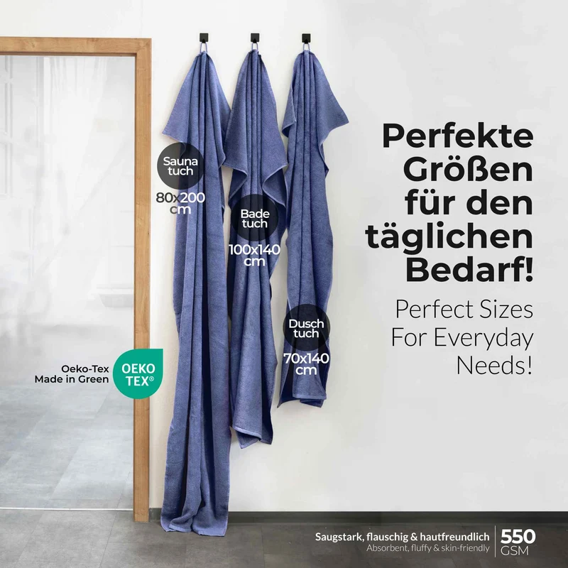 etérea Handtuch Serie Viola ohne Borte