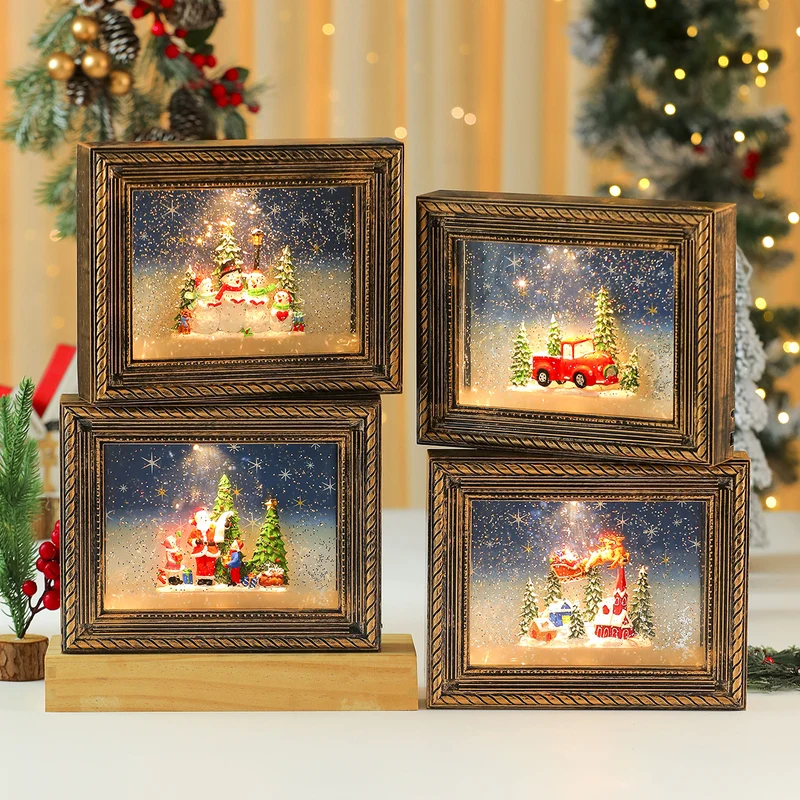 Illuminated Christmas Scene Figurine Stornfield