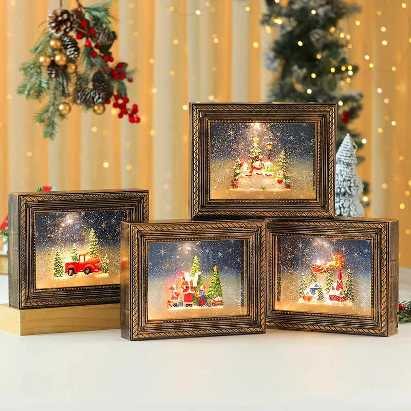 Illuminated Christmas Scene Figurine Stornfield
