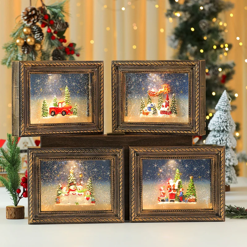 Illuminated Christmas Scene Figurine Stornfield