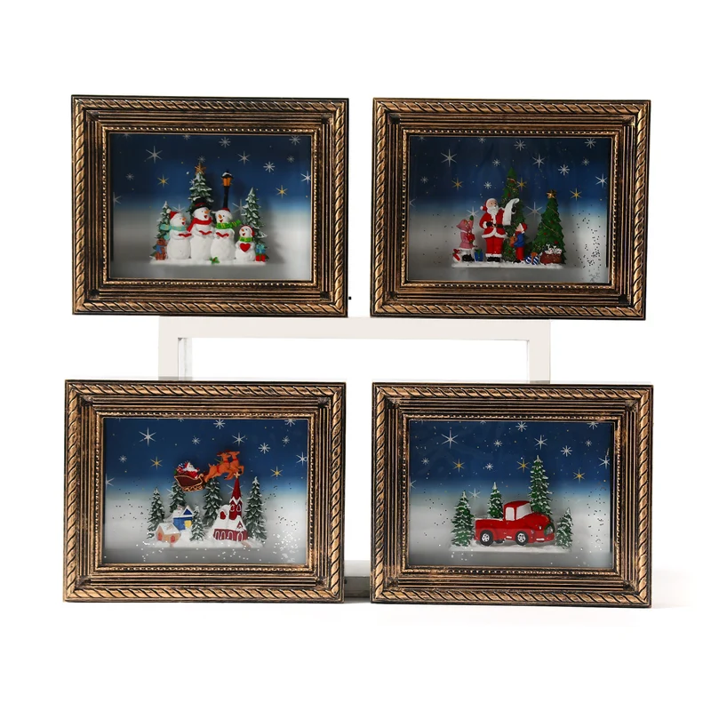 Illuminated Christmas Scene Figurine Stornfield
