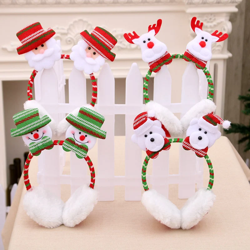 Holiday-Themed Plush Headband Stornfield