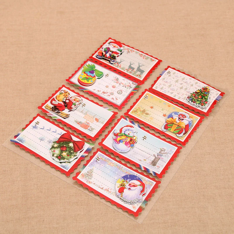 Holiday Greeting Card Stickers Stornfield
