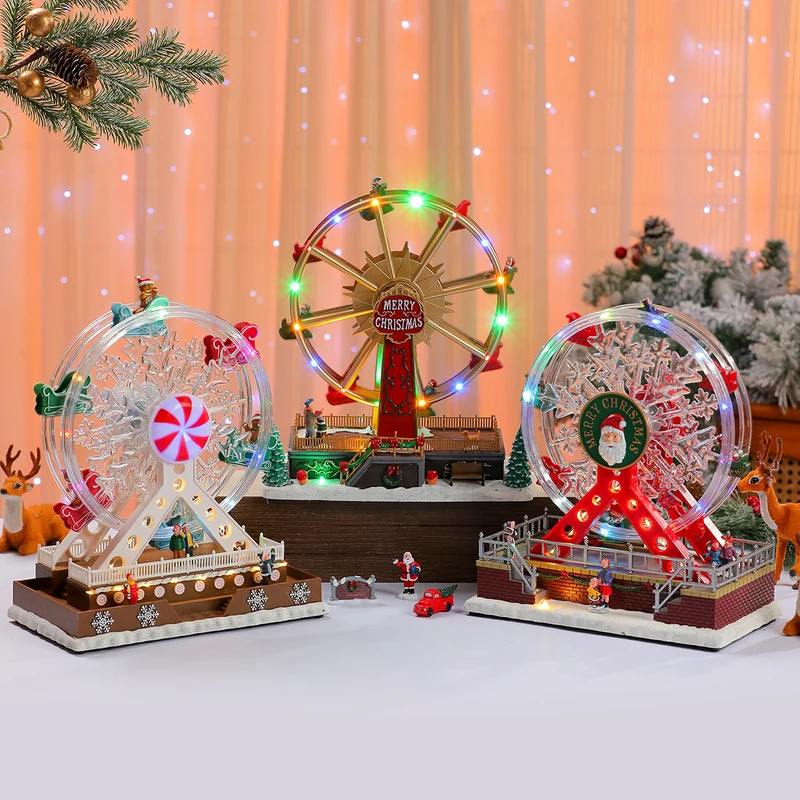 Holiday Ferris Wheel Decoration Stornfield