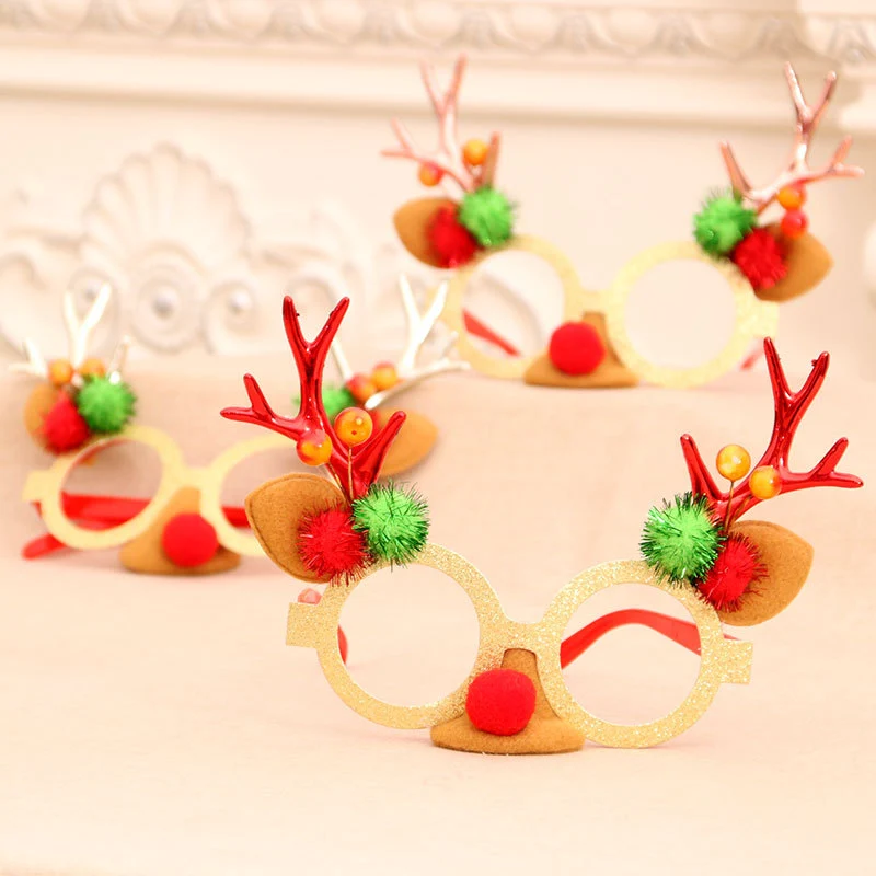 Fun Holiday-Themed Reindeer Glasses Stornfield