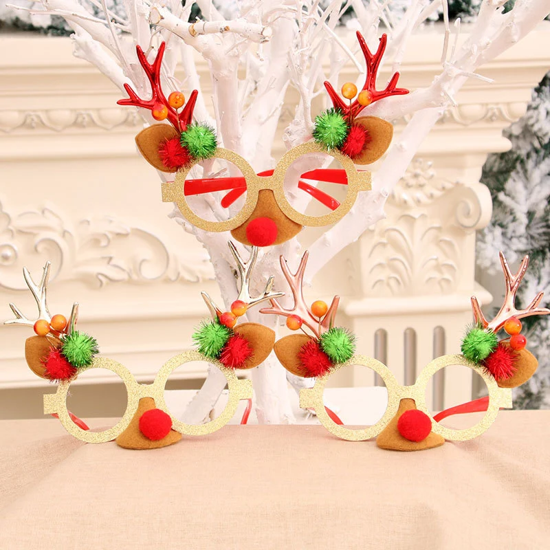 Fun Holiday-Themed Reindeer Glasses Stornfield