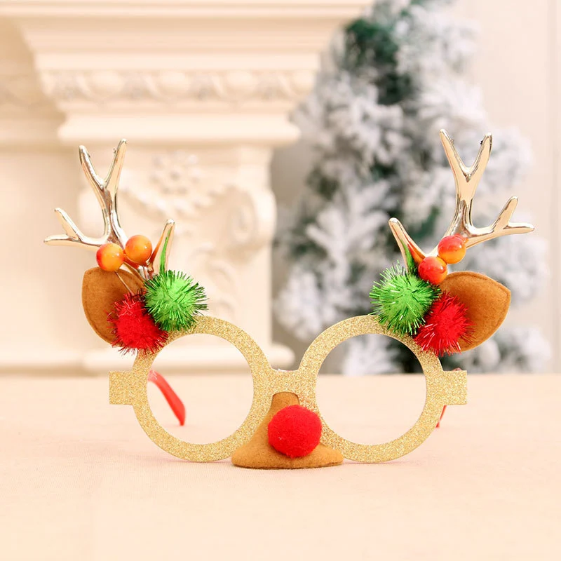 Fun Holiday-Themed Reindeer Glasses Stornfield