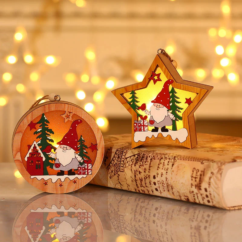 Festive Wooden Christmas Ornament Stornfield