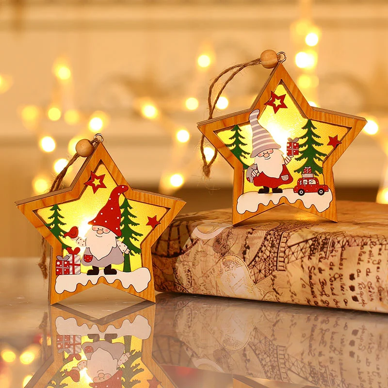 Festive Wooden Christmas Ornament Stornfield
