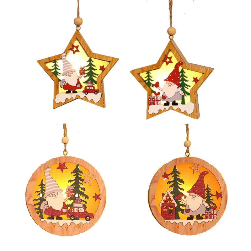 Festive Wooden Christmas Ornament Stornfield