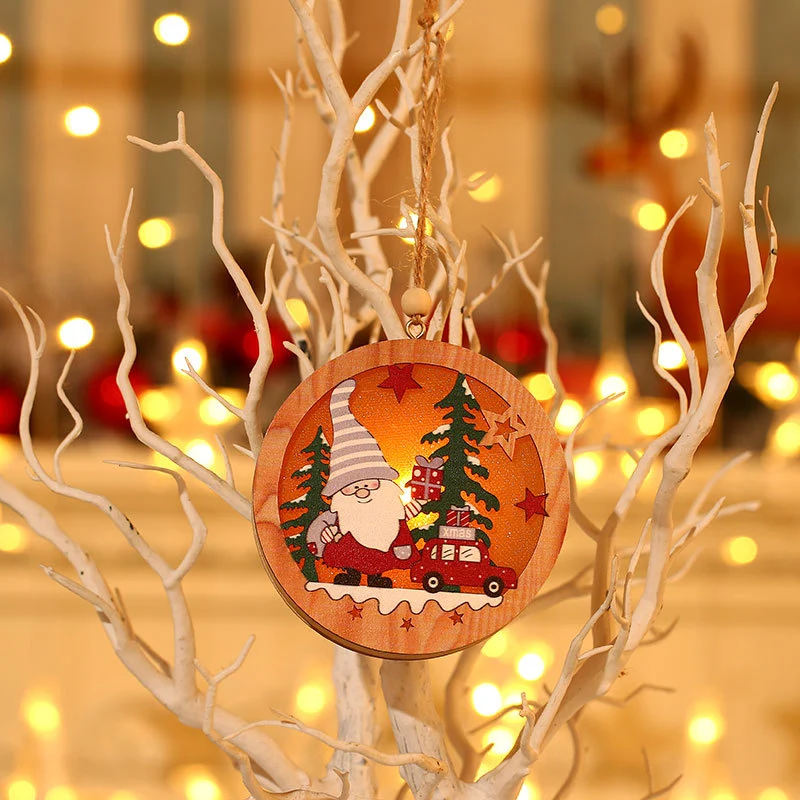 Festive Wooden Christmas Ornament Stornfield