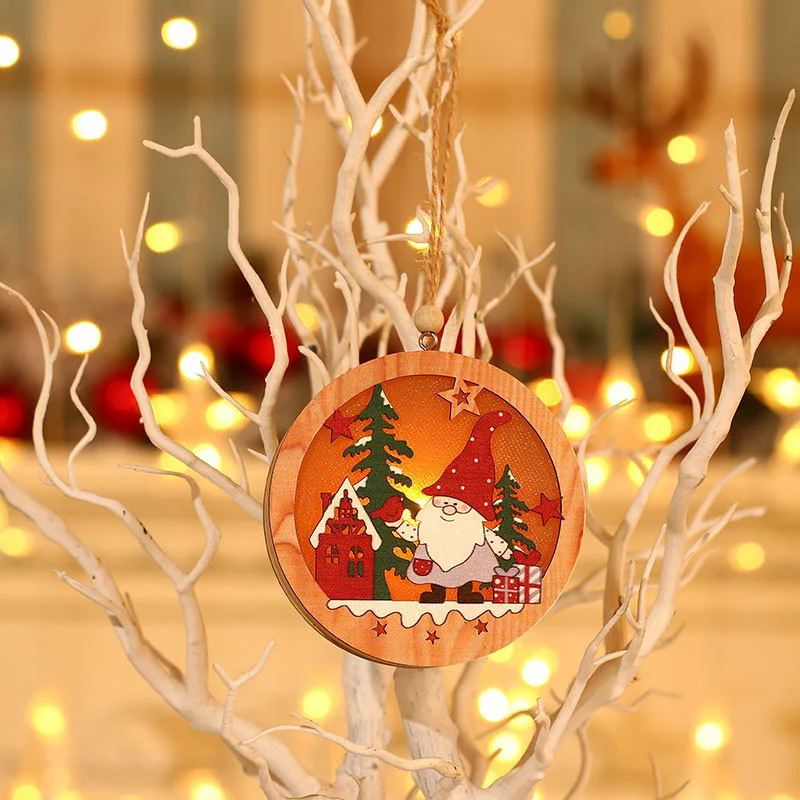 Festive Wooden Christmas Ornament Stornfield