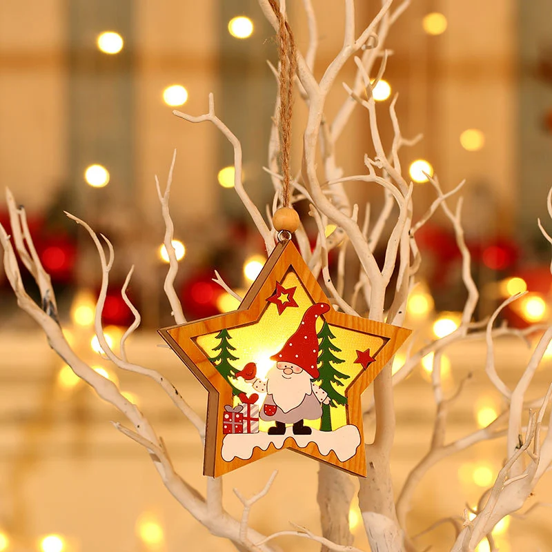Festive Wooden Christmas Ornament Stornfield