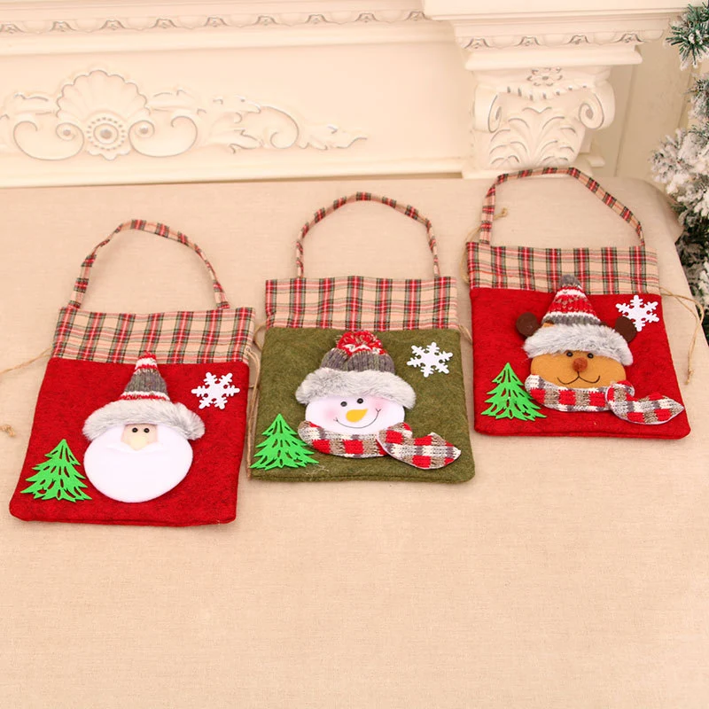Festive Santa-Themed Gift Tote Stornfield