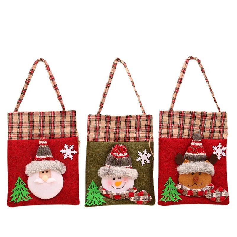 Festive Santa-Themed Gift Tote Stornfield