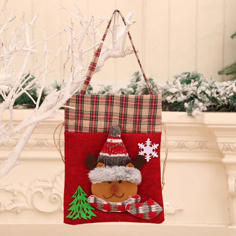 Festive Santa-Themed Gift Tote Stornfield