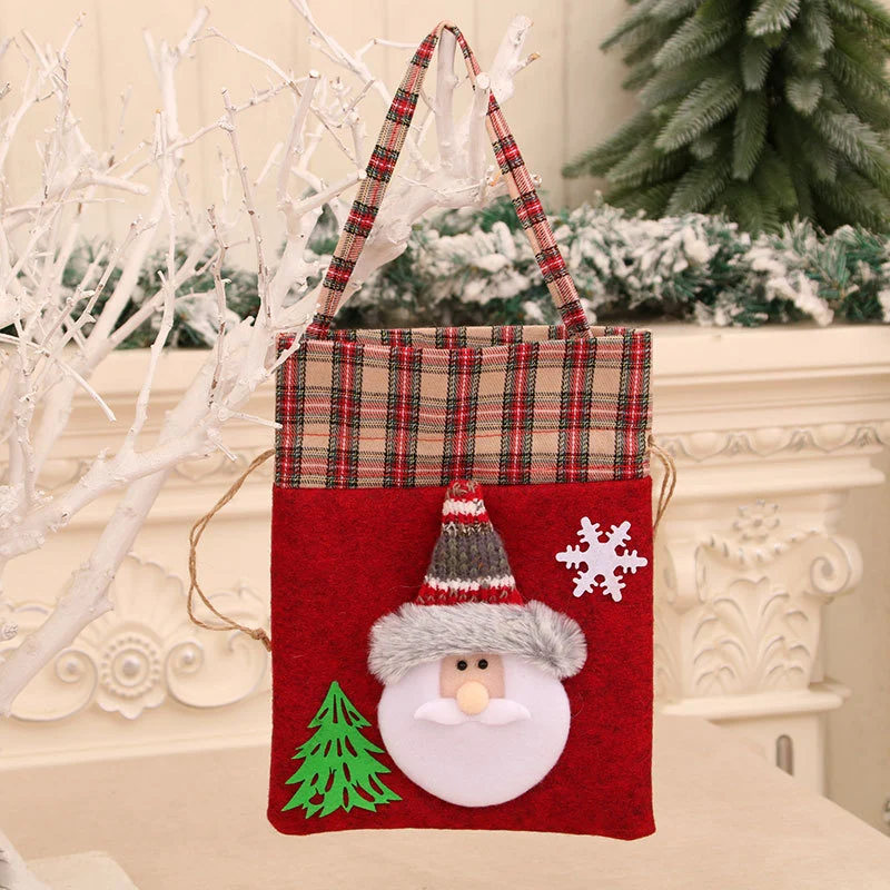 Festive Santa-Themed Gift Tote Stornfield