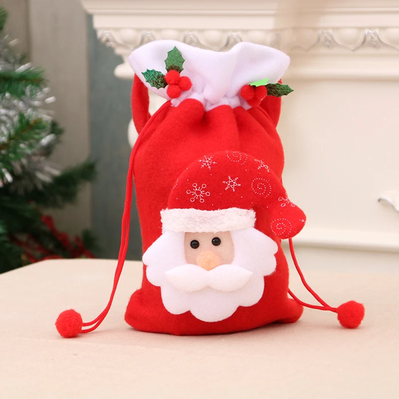 Festive Santa-Themed Gift Bag Stornfield