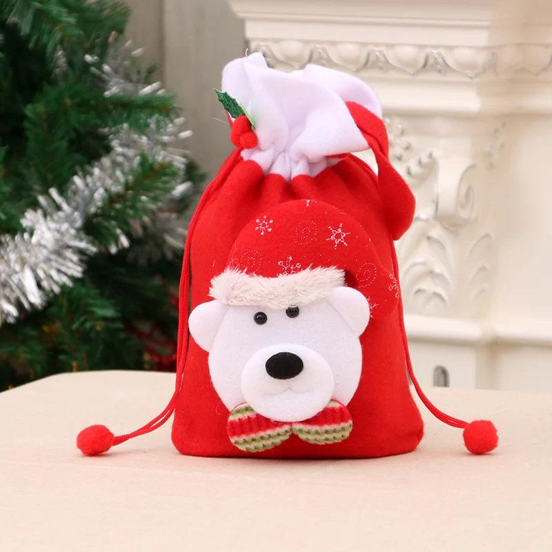 Festive Santa-Themed Gift Bag Stornfield