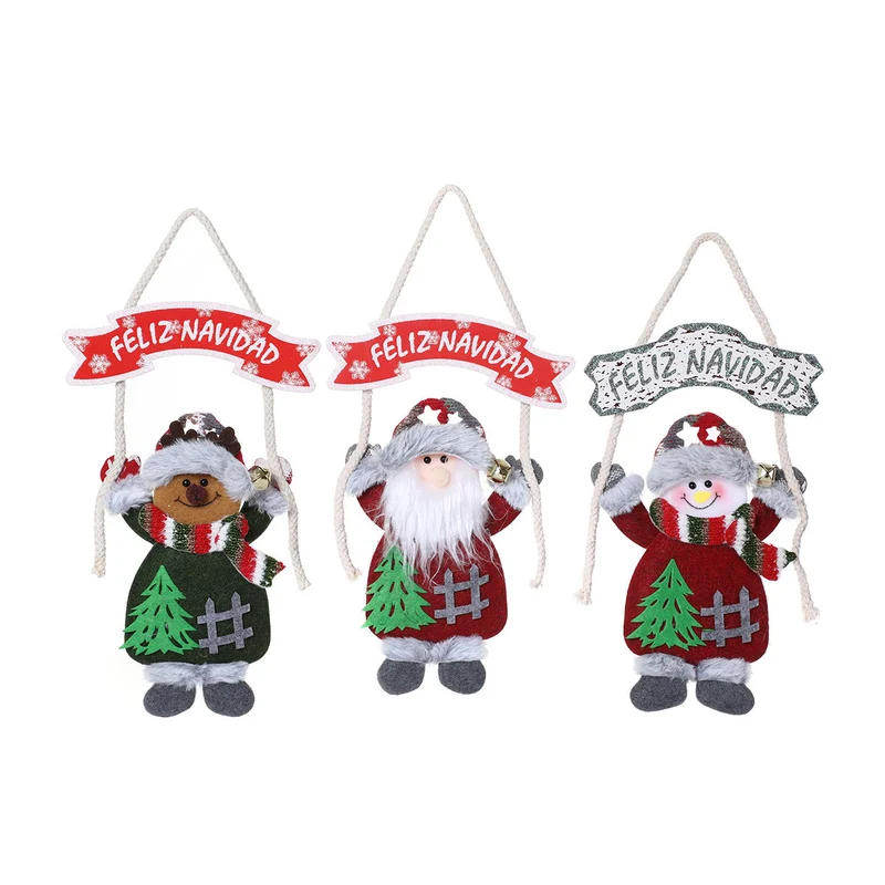Festive Santa Hanging Ornament Stornfield