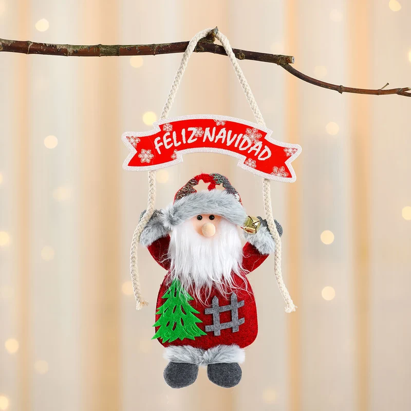 Festive Santa Hanging Ornament Stornfield