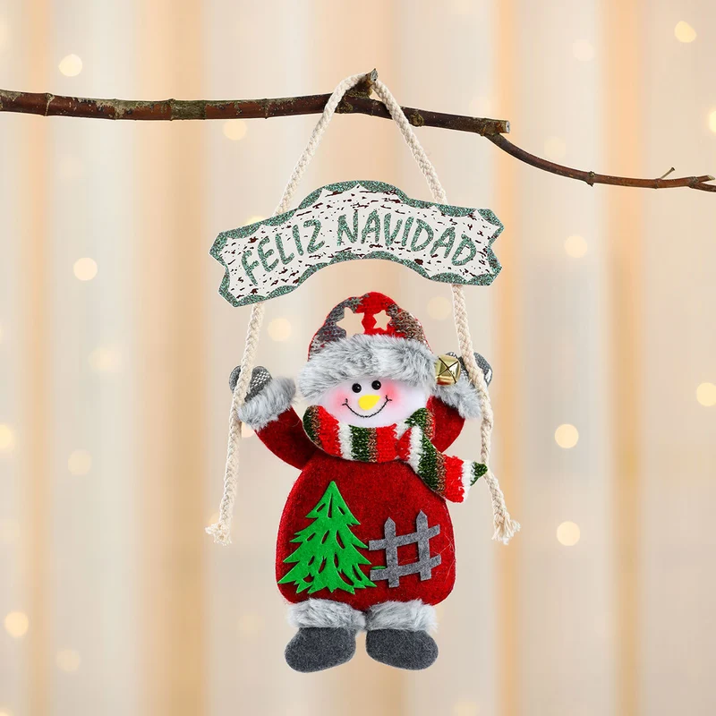 Festive Santa Hanging Ornament Stornfield