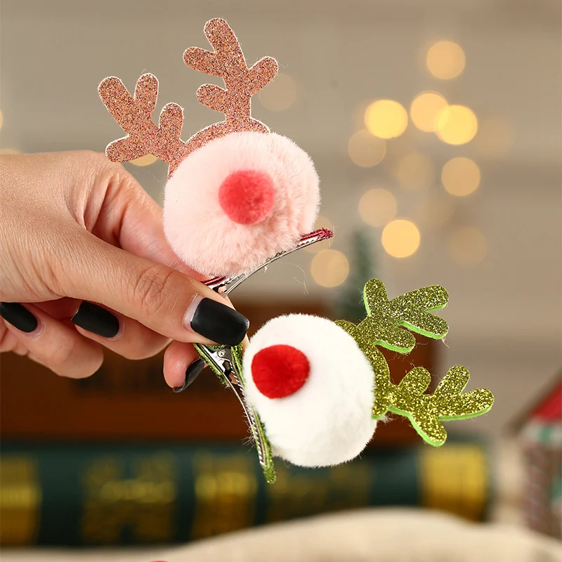 Festive Reindeer Hair Clip Stornfield