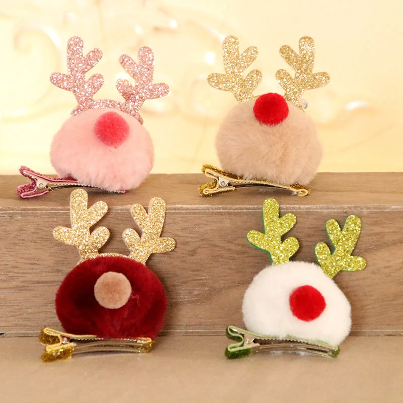 Festive Reindeer Hair Clip Stornfield