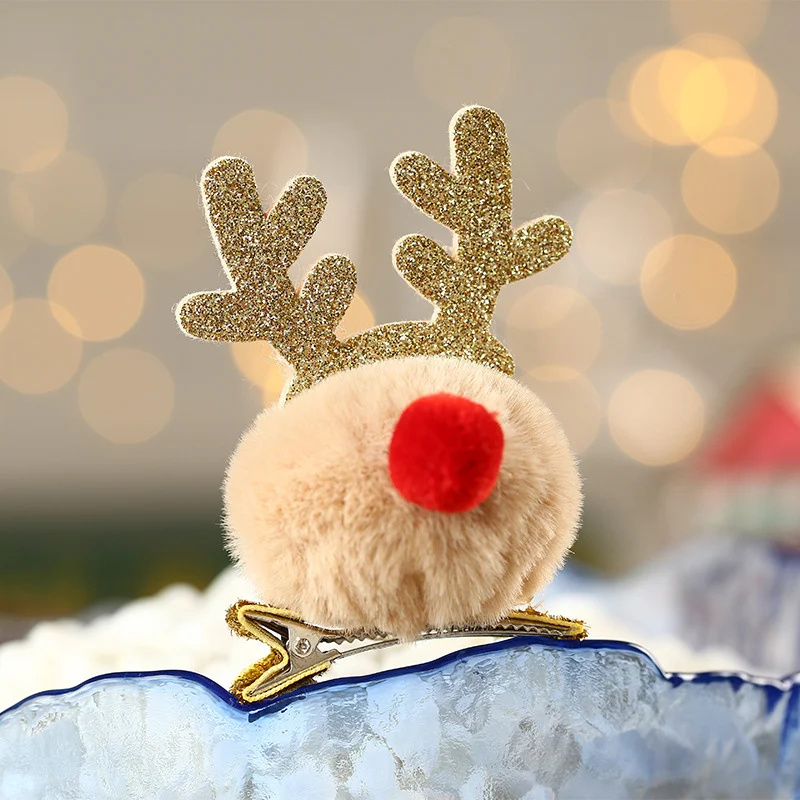 Festive Reindeer Hair Clip Stornfield