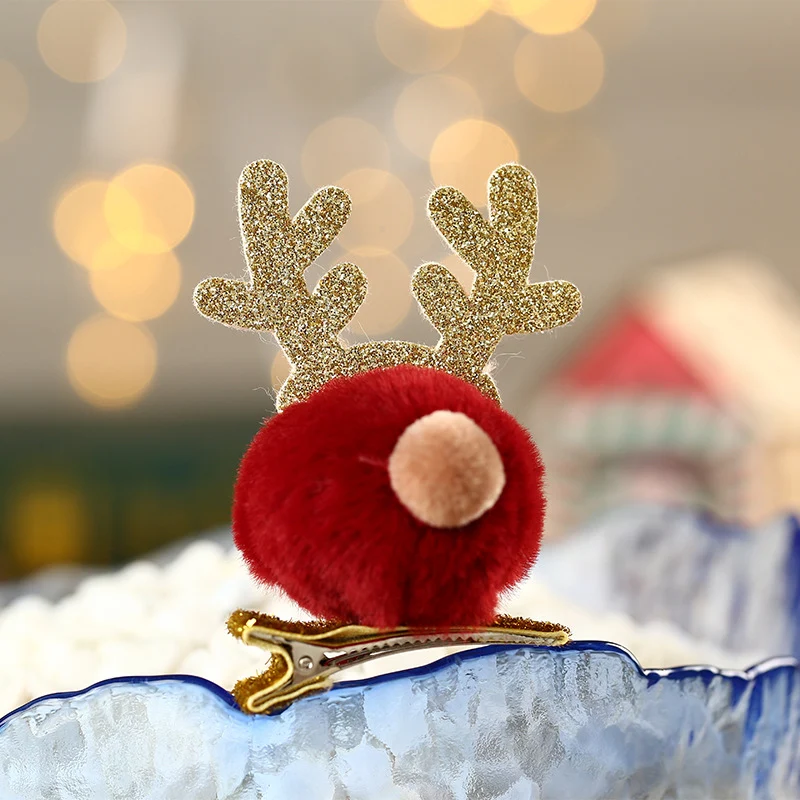 Festive Reindeer Hair Clip Stornfield