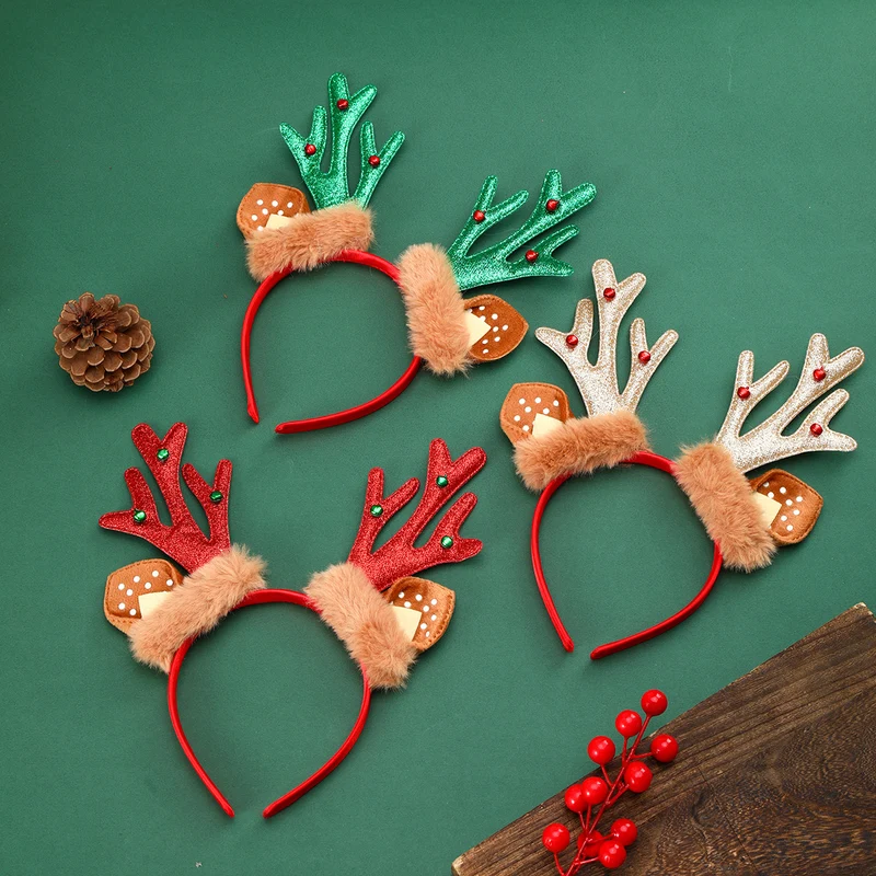 Festive Reindeer Antler Headband Stornfield