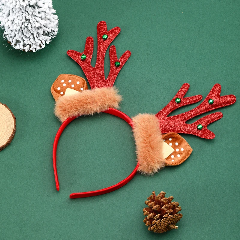 Festive Reindeer Antler Headband Stornfield