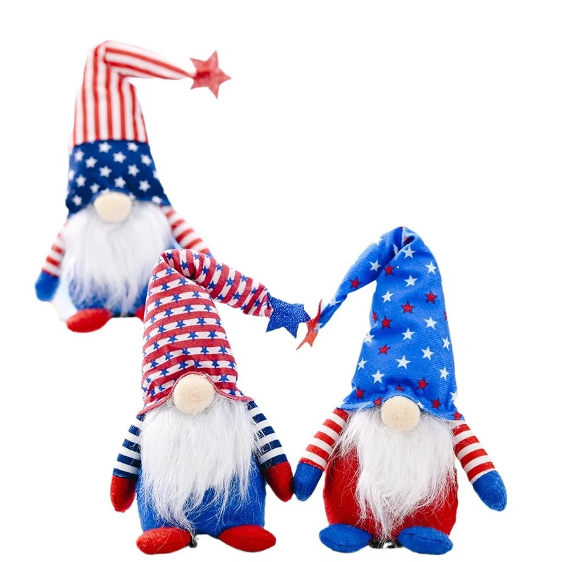 Festive Plush Gnome Figurine Stornfield