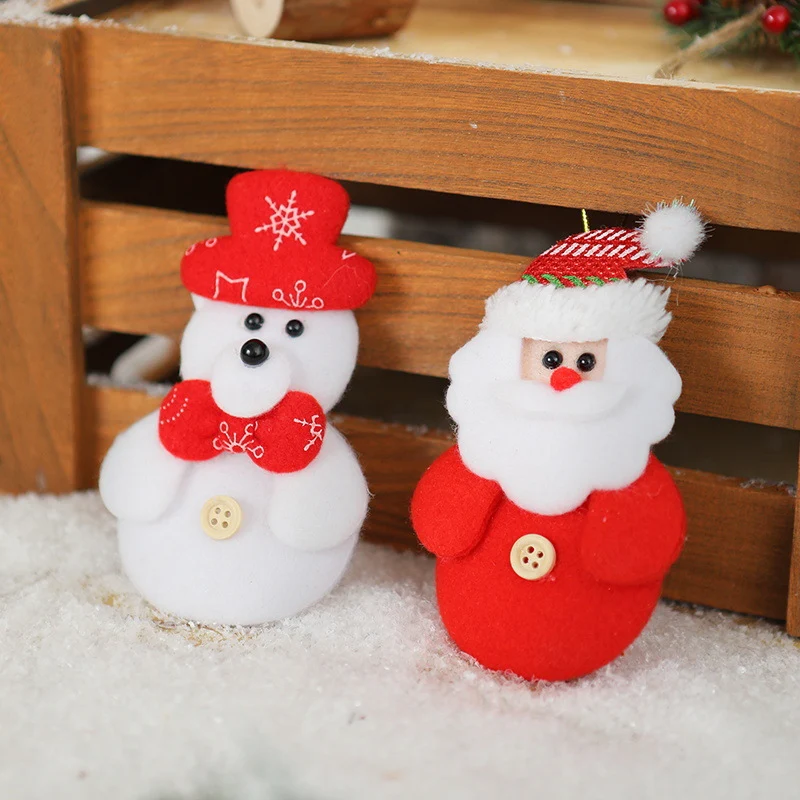 Festive Plush Christmas Ornaments Stornfield