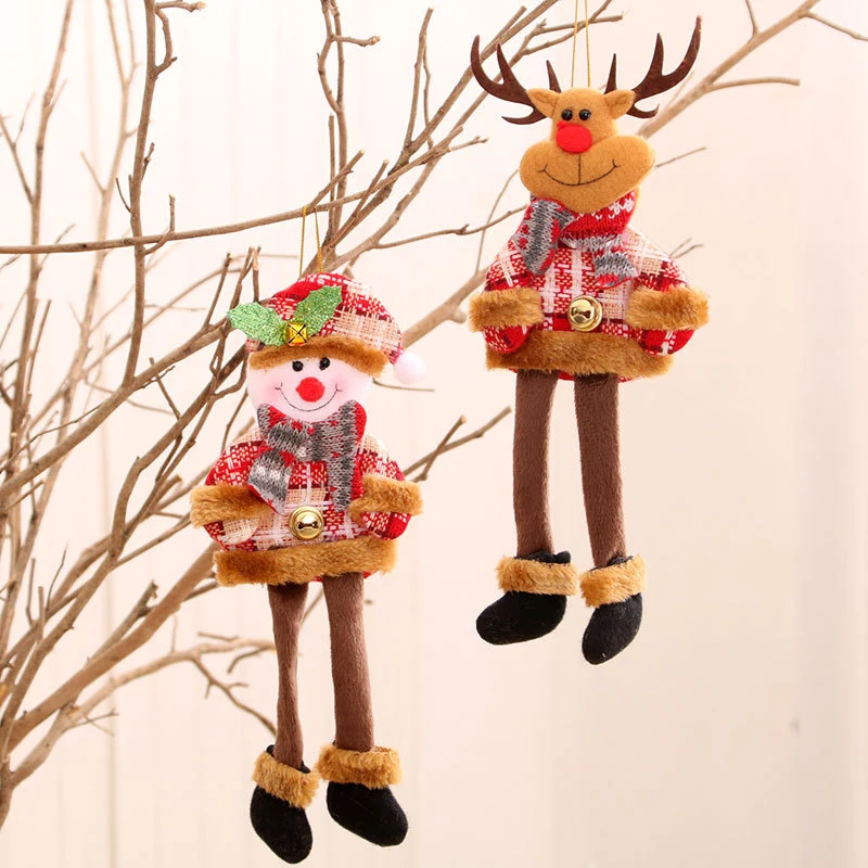 Festive Plush Bear Ornament Stornfield