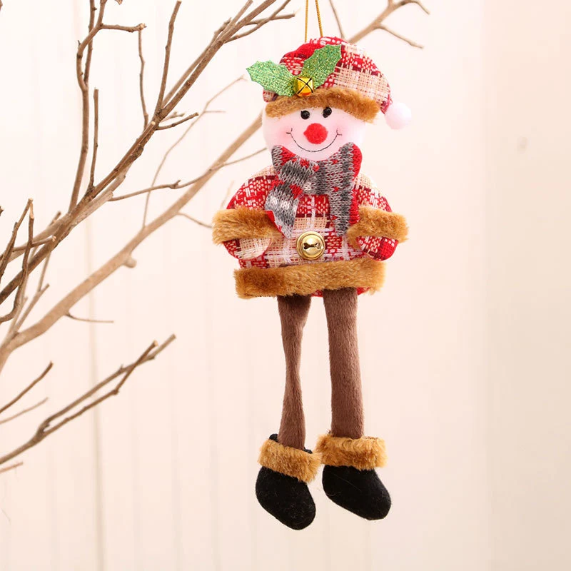 Festive Plush Bear Ornament Stornfield