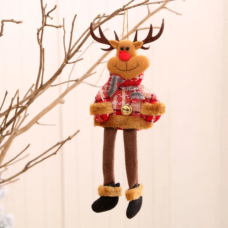Festive Plush Bear Ornament Stornfield