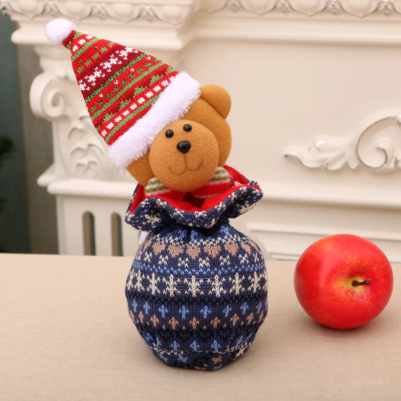 Festive Plush Bear Gift Bag Stornfield