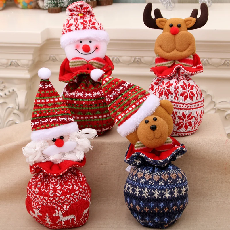 Festive Plush Bear Gift Bag Stornfield