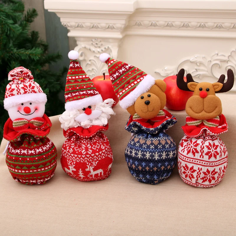 Festive Plush Bear Gift Bag Stornfield