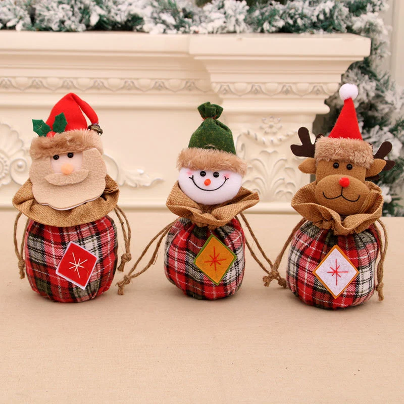 Festive Plush Bear Gift Bag Stornfield