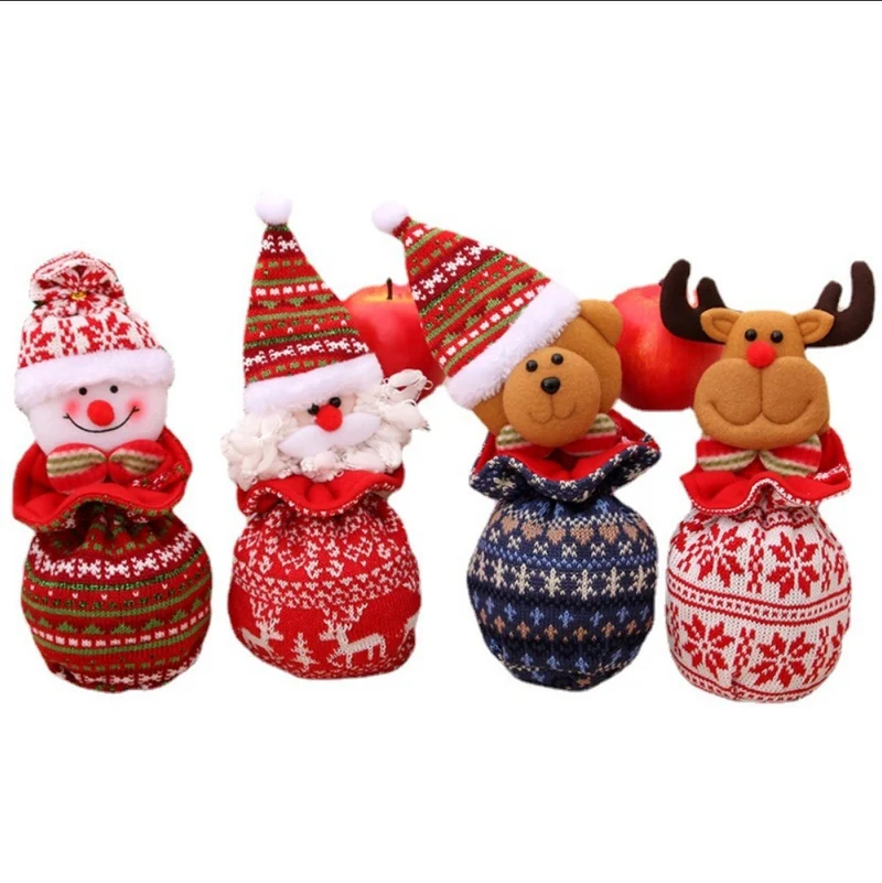Festive Plush Bear Gift Bag Stornfield