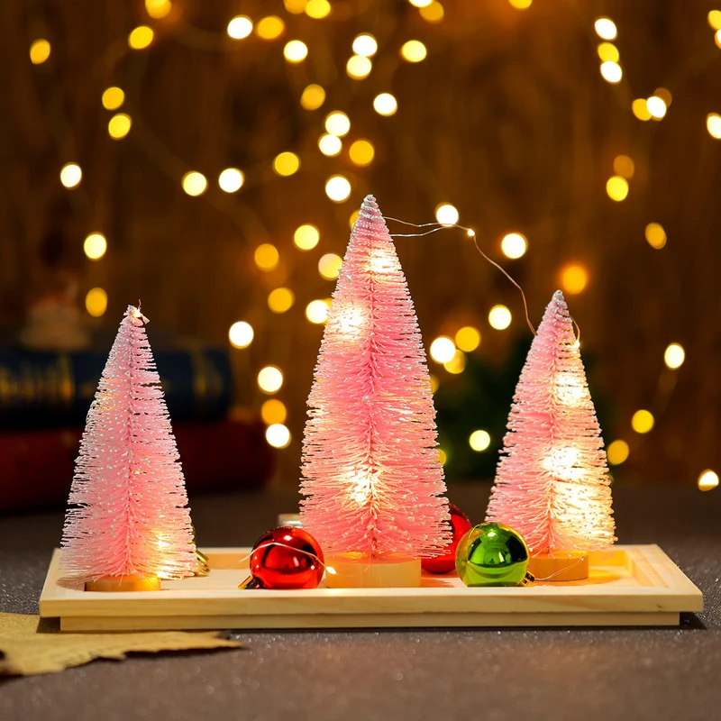 Festive Light-Up Miniature Christmas Tree Decoration Stornfield