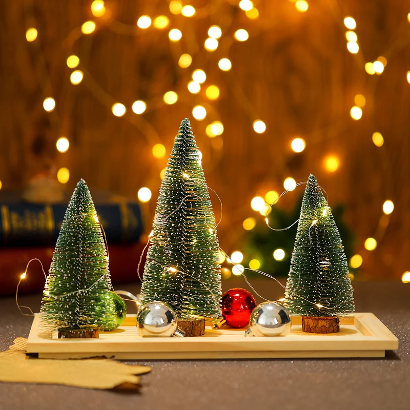 Festive Light-Up Miniature Christmas Tree Decoration Stornfield