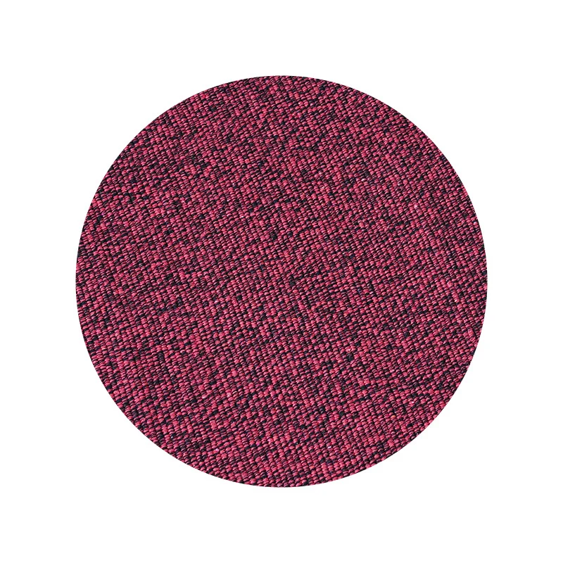 Round woven fabric sample for upholstery and furniture covering fabric Stornfield