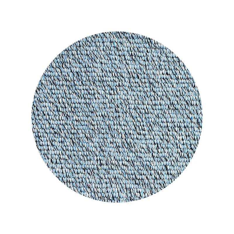 Round woven fabric sample for upholstery and furniture covering fabric Stornfield